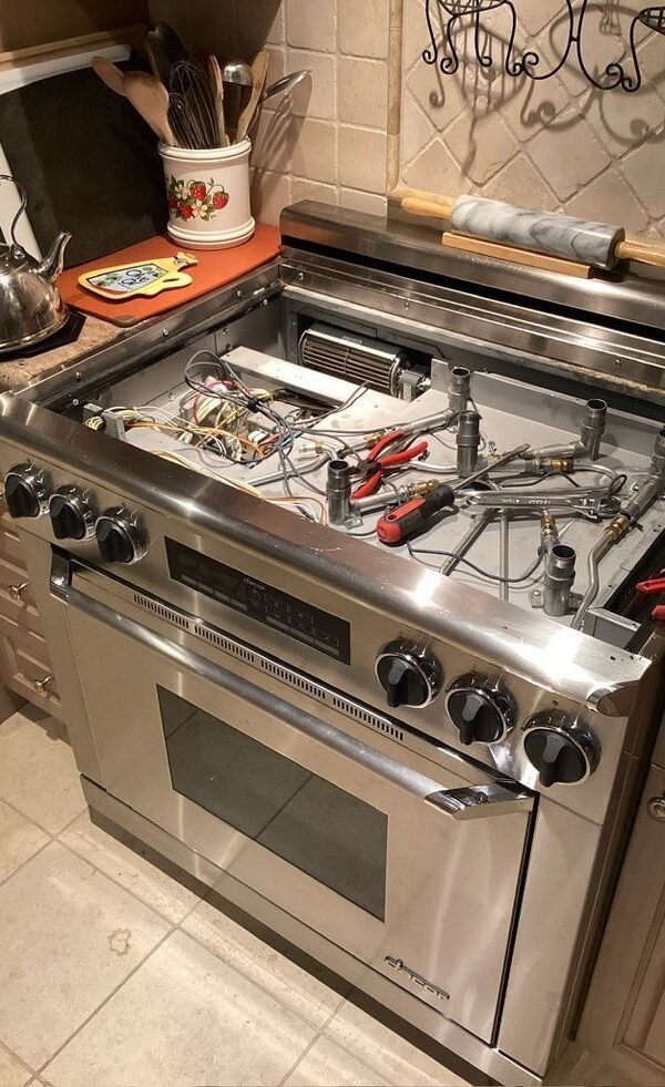 صيانة افران غاز